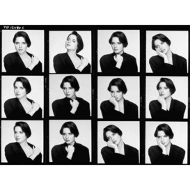 Deep In Thought ~ Isabella Rossellini, Photographic Artwork, Black & White - Andrew Martin