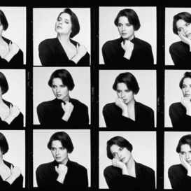 Deep In Thought ~ Isabella Rossellini, Photographic Artwork, Black & White - Andrew Martin - thumbnail 2