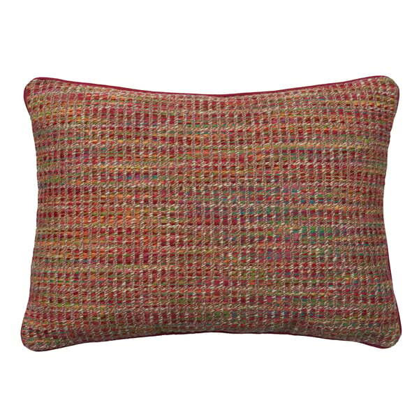 Sorrento Multi, Sustainable Feather, Cushion, 55cm x 40cm, Multicoloured - Andrew Martin Chenille Weave - image 1