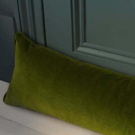 Medici Ivy Draught Excluder, Wool, Cushion - Andrew Martin Hypoallergenic & Cotton & Velvet Plain - thumbnail 2