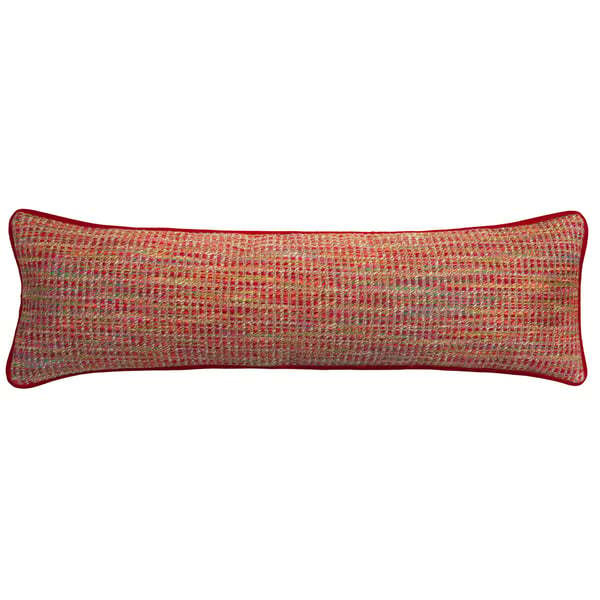 Sorrento Draught Excluder, Wool, Cushion, Orange - Andrew Martin Chenille & Hypoallergenic & Wool Weave - image 1