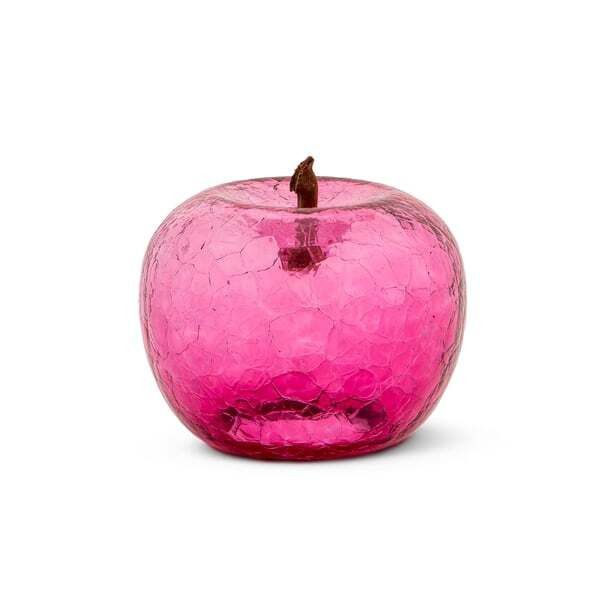 Ruby Crackled, Fruit Sculpture, 12cm x 10cm, Ruby - Andrew Martin - image 1