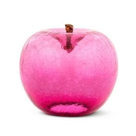 Ruby Crackled, Apple Sculpture, 20cm x 16cm, Ruby - Andrew Martin