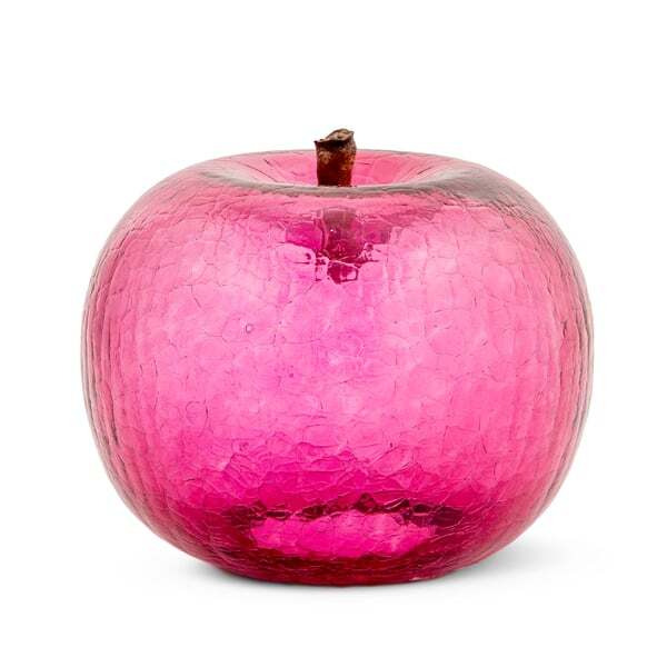Ruby Crackled, Fruit Sculpture, 28cm x 23cm, Ruby - Andrew Martin - image 1