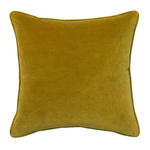 Medici Quince, Sustainable Feather, Cushion - Andrew Martin Quince Eco-conscious & Cotton & Velvet Plain - image 1