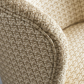 Dorothy Houndstooth, Swivel Chair - Andrew Martin Houndstooth Other Fabric - thumbnail 2