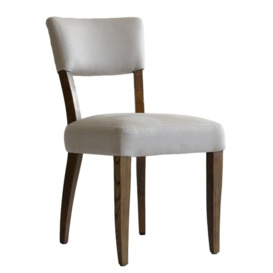 Diego, Dining Chair, Light Neutral - Andrew Martin Linen