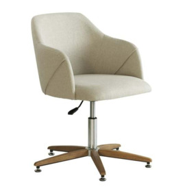 Koda, Desk Chair, Light Neutral - Andrew Martin Other Fabric - thumbnail 1