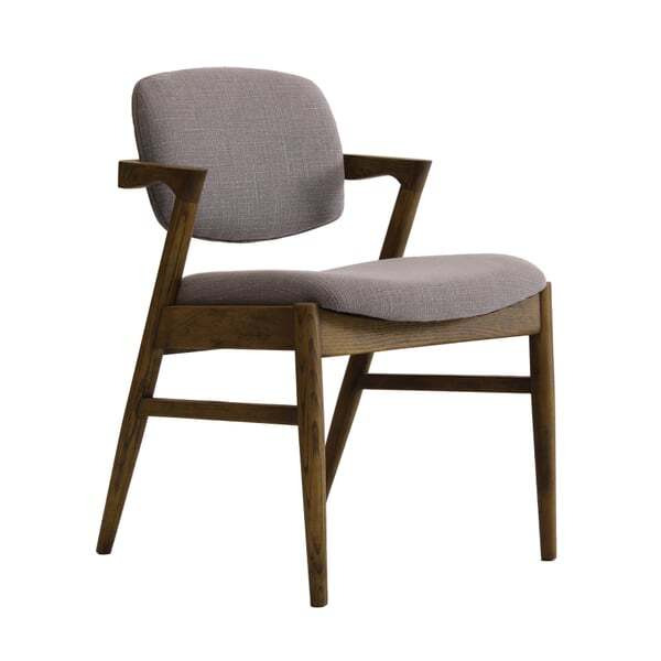 Magnus Grey, Dining Chair - Andrew Martin Grey - image 1