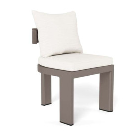 Caicos Dining Chair, Outdoor Dining Chair, Taupe - Andrew Martin