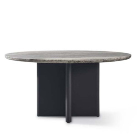 Caicos Dining, Outdoor Round Dining Table - Andrew Martin - thumbnail 1