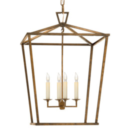 Darlana Pendant Gilded Iron, Pendant Light, Mini - Andrew Martin - thumbnail 2