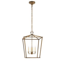 Darlana Pendant Gilded Iron, Pendant Light, Mini - Andrew Martin - thumbnail 1