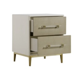 Alice Small Nightstand Ivory, Bedside Table - Andrew Martin - thumbnail 2