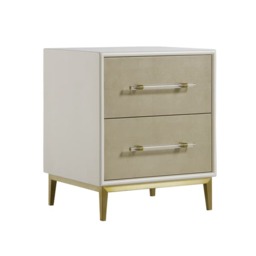 Alice Small Nightstand Ivory, Bedside Table - Andrew Martin - thumbnail 1