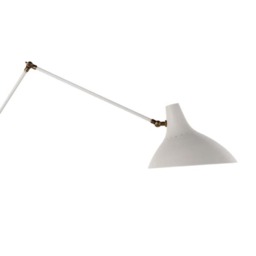 Charlton Floor Lamp White, Floor Lamp - Andrew Martin - thumbnail 2