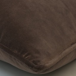 Medici Mocha, Sustainable Feather, Cushion - Andrew Martin Eco-conscious & Cotton & Velvet Plain - thumbnail 2
