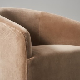 Alto Dining Chair Velvet Beige, Chair - Andrew Martin - thumbnail 2