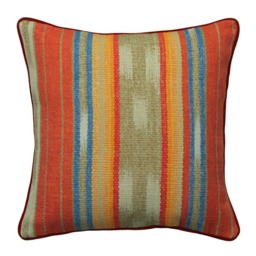 Argo Brick Outdoor, Hollowfibre, Cushion, 55cm x 55cm - Andrew Martin Stripe - thumbnail 1
