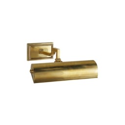 Dean Single Picture Light Brass, Picture Light, Small, Natural Brass - Andrew Martin - thumbnail 1