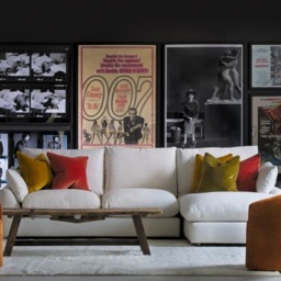 Fulton Sofa Linen Natural, Corner Sofa, Right-Hand Facing, Right Hand Facing, Light Neutral - Andrew Martin - thumbnail 2