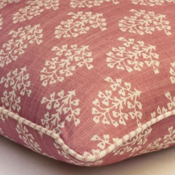 Sprig Pink, Sustainable Feather, Cushion - Andrew Martin Eco-conscious & Linen Blend & Viscose Blend Floral & Small Prints - thumbnail 2