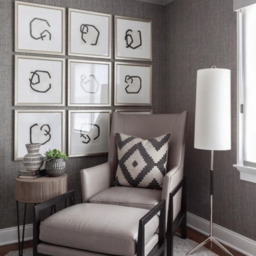 Frankfort Floor Lamp Nickel, Floor Lamp, Polished Nickel - Andrew Martin - thumbnail 2