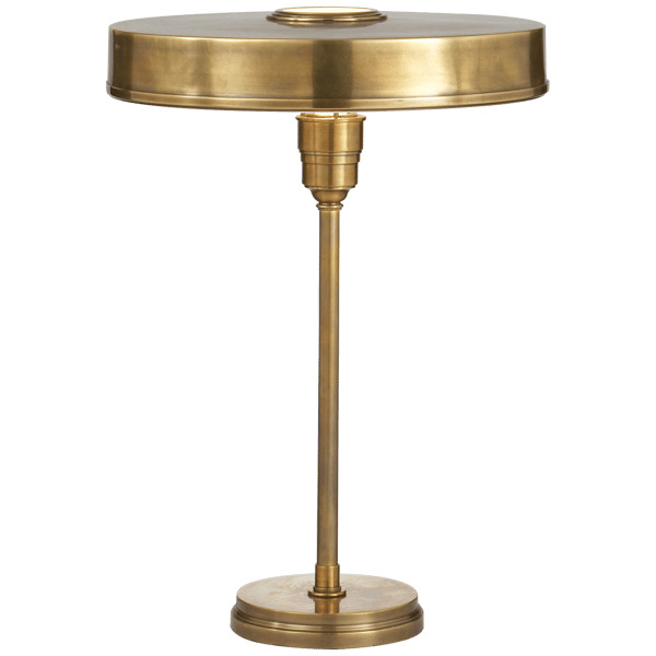 Carlo Table Lamp Brass, Desk Lamp, Hand-Rubbed Antique Brass - Andrew Martin - image 1
