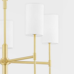 Olivia Chandelier, Brass - Andrew Martin - thumbnail 2