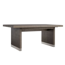 Raffles Extending Dining Table Grey, Extending Dining Table - Andrew Martin