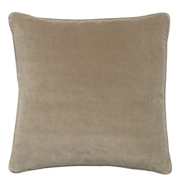 Medici Stone, Sustainable Feather, Cushion - Andrew Martin Eco-conscious & Cotton & Velvet Plain - image 1