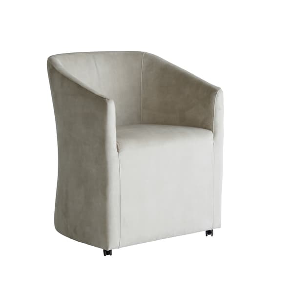 Ferdinand Dining Chair, Chair, Grey - Andrew Martin Velvet - image 1