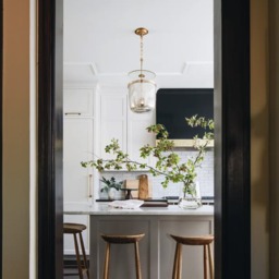 Lorford Pendant Gilded Iron, Pendant Light - Andrew Martin - thumbnail 2