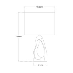 Cannes Table Lamp Gild, Table Lamp - Andrew Martin - thumbnail 2