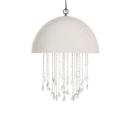 Lunar, Chandelier, Large, White - Andrew Martin