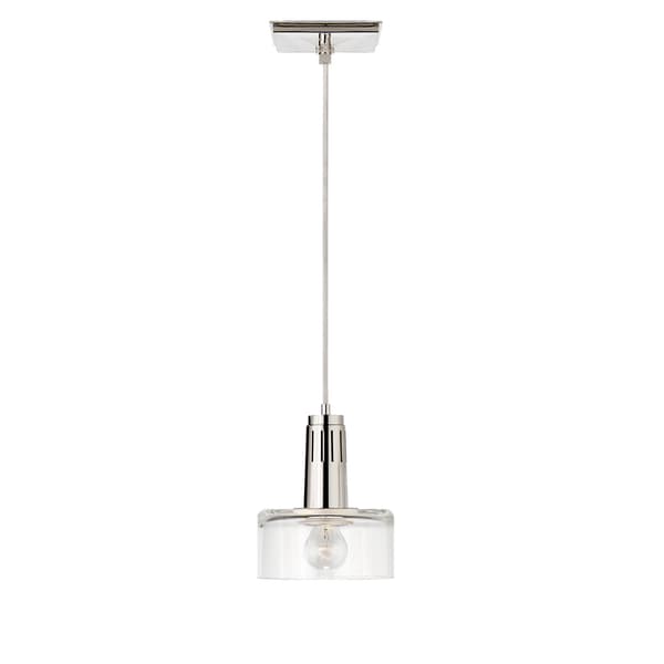 Iris Pendant Nickel, Pendant Light, Polished Nickel - Andrew Martin - image 1