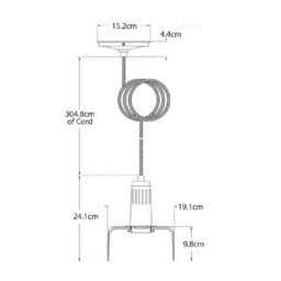 Iris Pendant Nickel, Pendant Light, Polished Nickel - Andrew Martin - thumbnail 2
