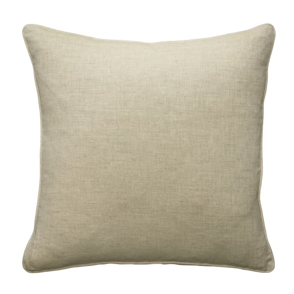 Teepee Natural, Sustainable Feather, Cushion - Andrew Martin Linen & Linen Blend Herringbone & Plain - image 1