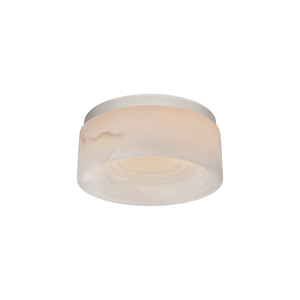 Otto Flush Nickel, Flush Mount, Small, Polished Nickel - Andrew Martin - image 1