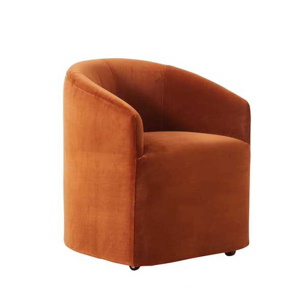 Alto Dining Chair Velvet Ochre, Dining/ Arm Chair - Andrew Martin