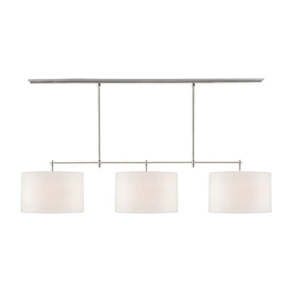 Bryant Pendant Nickel, Ceiling Light, Large, Polished Nickel - Andrew Martin - image 1