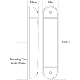 Selecta Wall Light Nickel, Wall Light, Polished Nickel - Andrew Martin - thumbnail 2