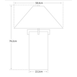 Brooks Table Lamp Iron, Table Lamp, Crystal and Gilded Iron - Andrew Martin - thumbnail 2