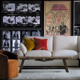 Medici Raw Umber, Sustainable Feather, Cushion - Andrew Martin Eco-conscious & Cotton & Velvet Plain - thumbnail 2