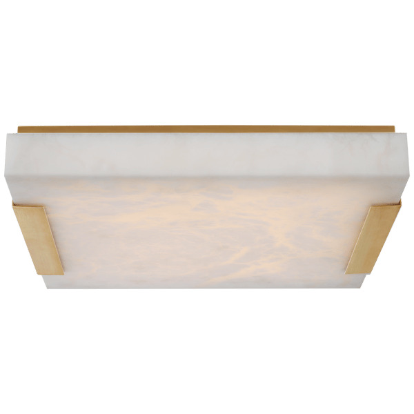 Covet Ceiling Light Large Brass, Flush Mount, Large, Antique-Burnished Brass - Andrew Martin - image 1