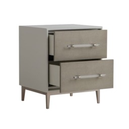 Alice Small Nightstand Grey, Bedside Table - Andrew Martin - thumbnail 2