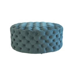 Rondo Teal, Stool - Andrew Martin Other Fabric - thumbnail 1