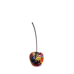 Cherry Graffiti, Fruit Sculpture, 50cm x 50cm - Andrew Martin - thumbnail 1