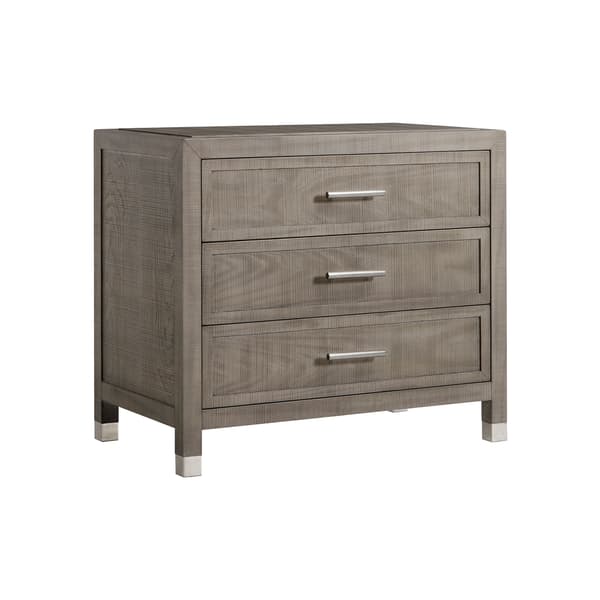 Raffles Nightstand Grey, Nightstand - Andrew Martin - image 1