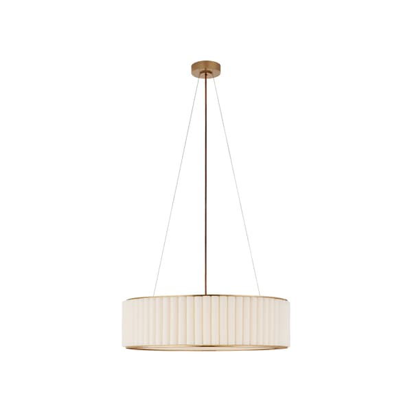 Palati Pendant Brass, Pendant Light, Hand-Rubbed Antique Brass - Andrew Martin - image 1